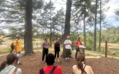 Scouting Group giving instruction
